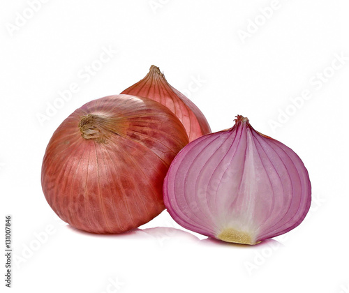 onion isolated on white background