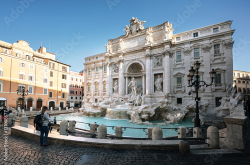 Trevi fountain, Rome photo