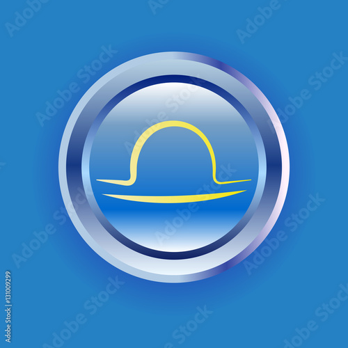 libra zodiac symbol