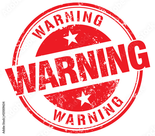Warning stamp