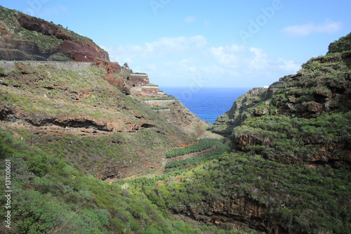 Volcanic landscape on La Palma, Canary Islands, Spain