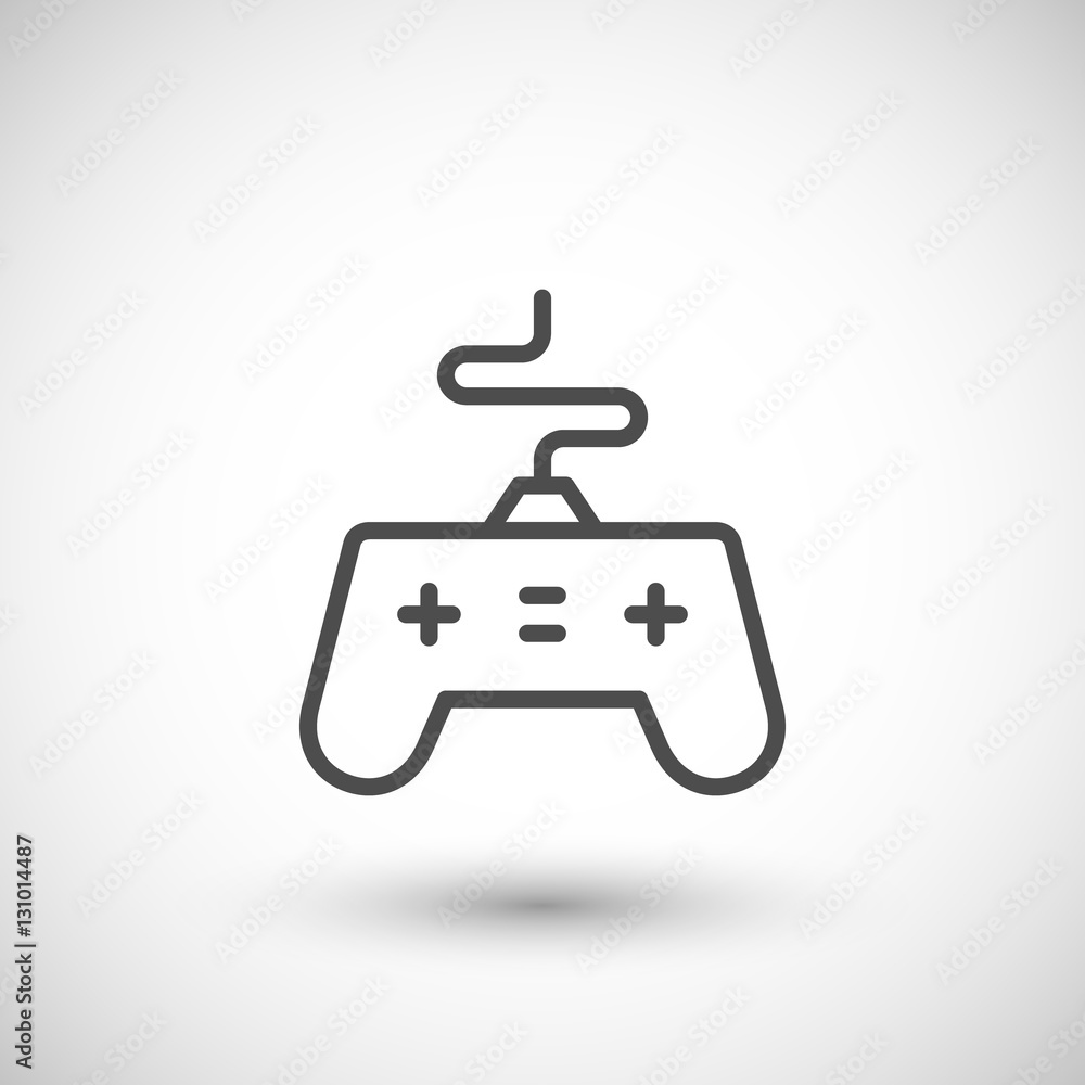 Joystick line icon Joystick line icon