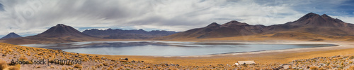 Panorama of Laguna Miscanti