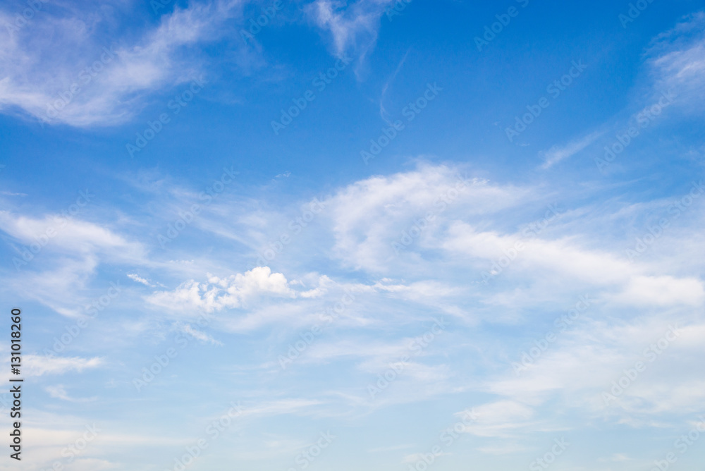 Fototapeta premium blue sky with white cloud background