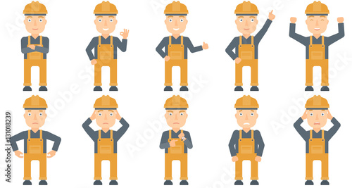 Vector set of constructors and builders characters