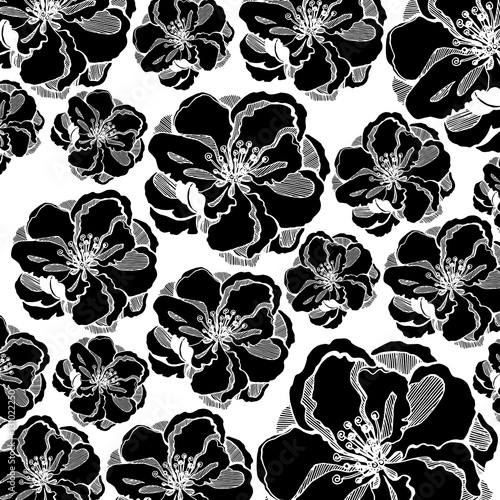 floral flower spring summer background botanical garden