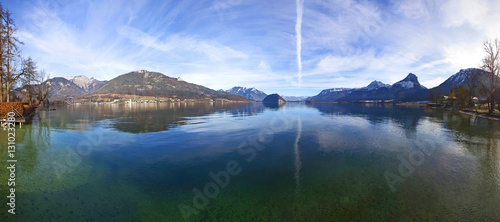 Der Wolfgangsee im Dezember photo