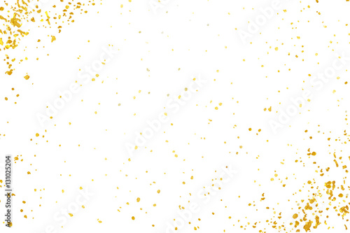 Confetti isolated on white background. Vector abstract colorful backdrop.