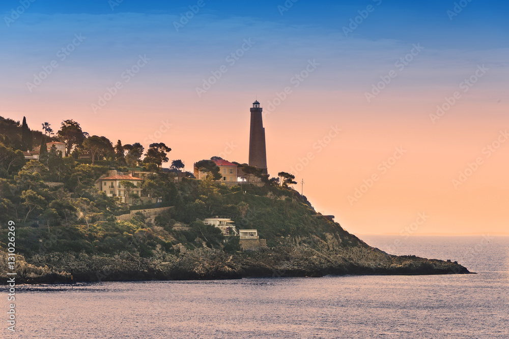 Cap Ferrat Lighthouse in France