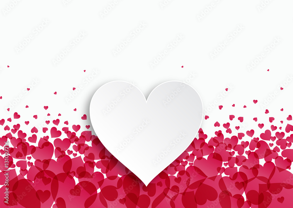 Valentine's Day_Heart Pattern #Vector Graphic
