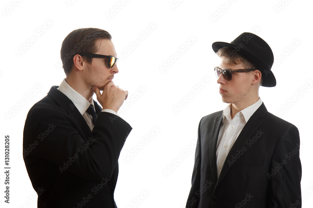 Young businessman meeting Young businessman meeting
