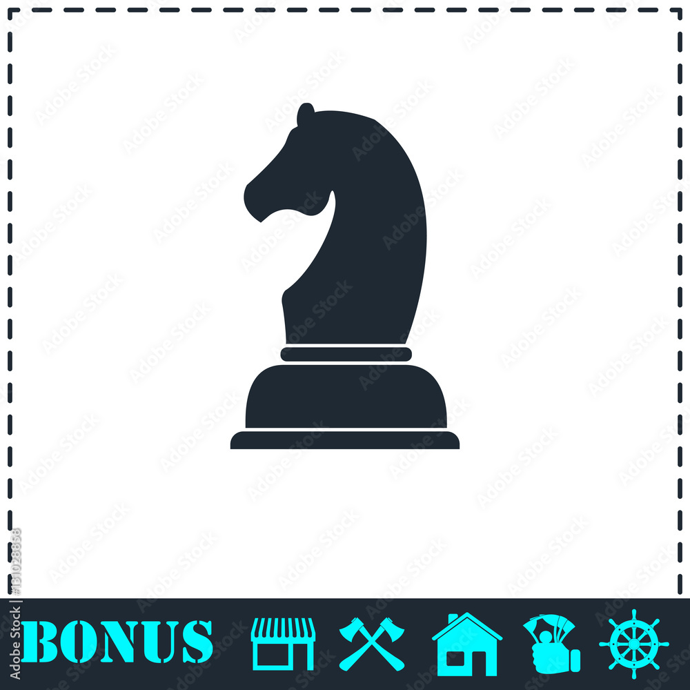 Chess icon flat Chess icon flat