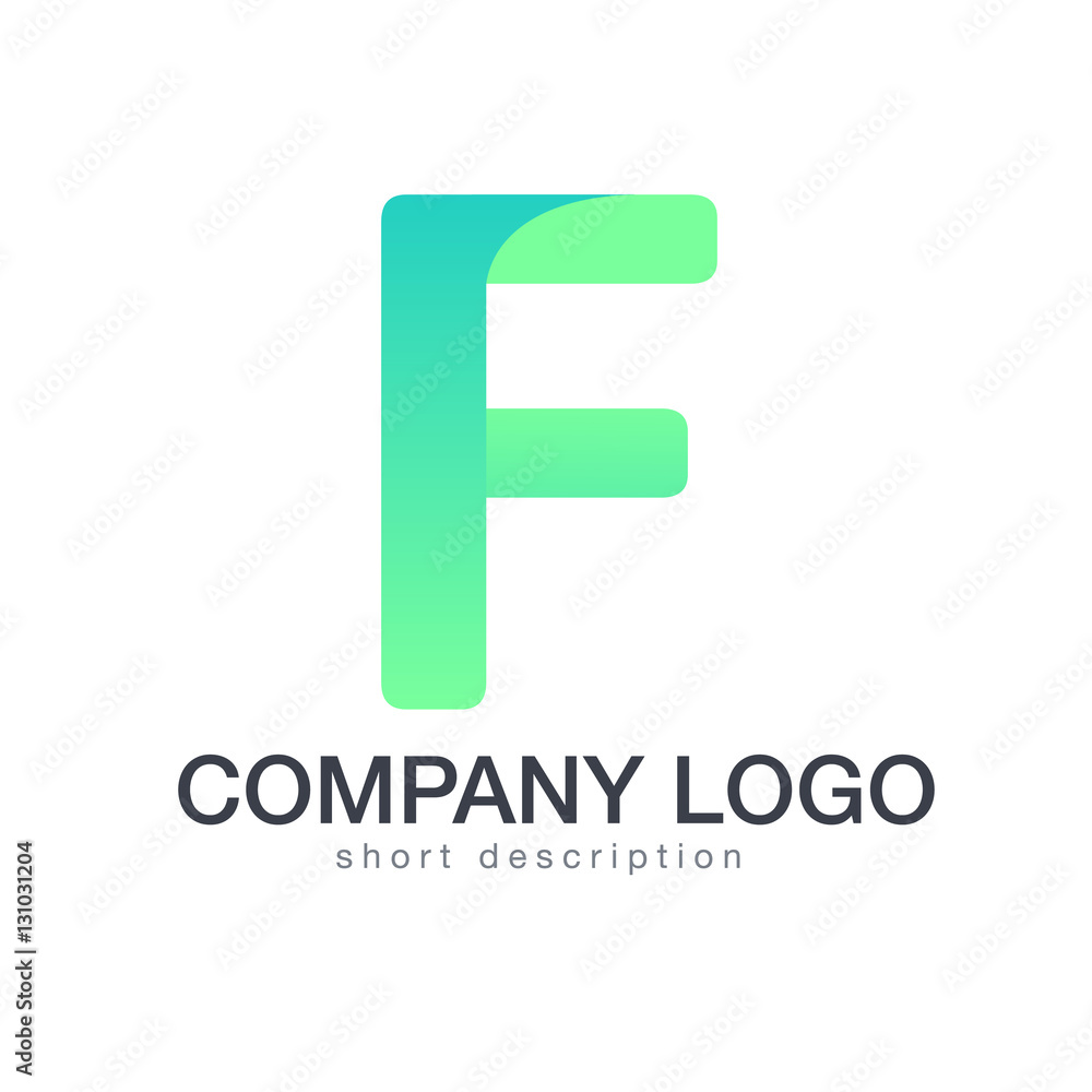 Letter F logo icon design template elements Letter F logo icon design template elements