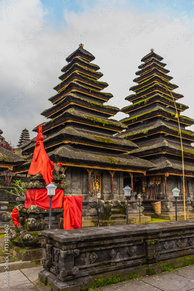 Pura Besakih - largest hindu temple of Bali, Indonesia. Pura Besakih - largest hindu temple of Bali, Indonesia.