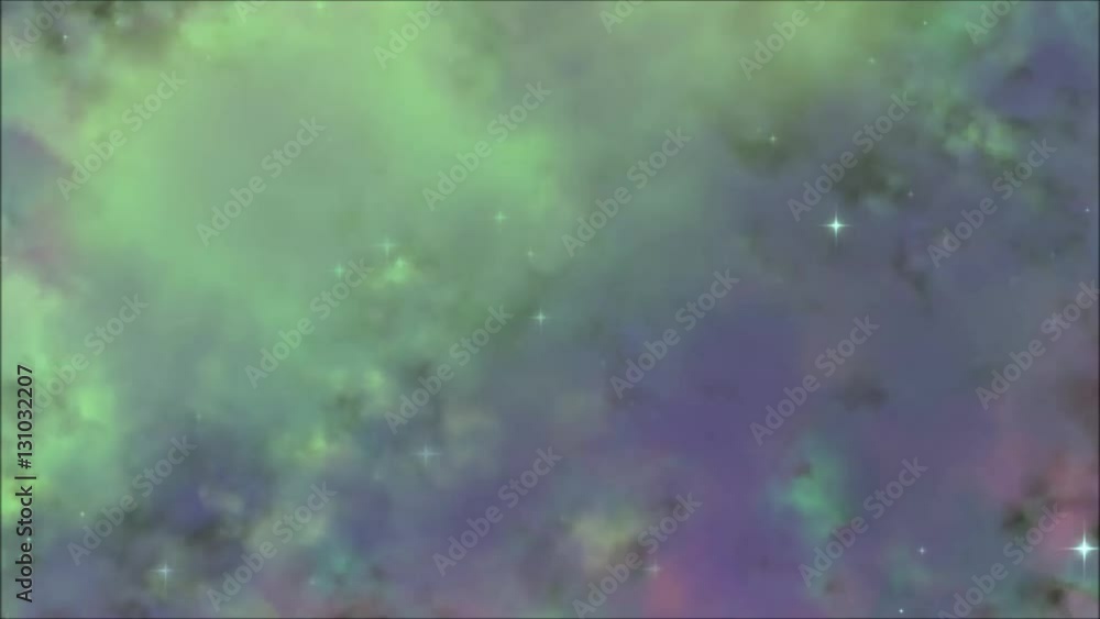 Star cluster nebular Animation Star cluster nebular Animation