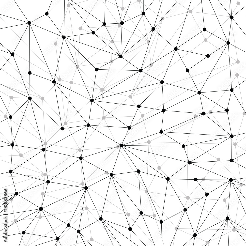 Technology background for web site from black points of connecti Technology background for web site from black points of connecti