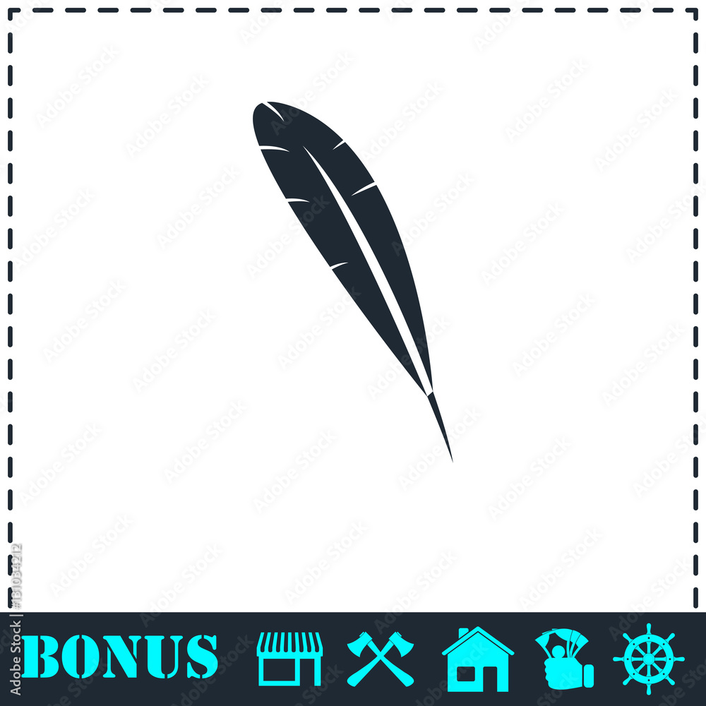 Feather icon flat Feather icon flat