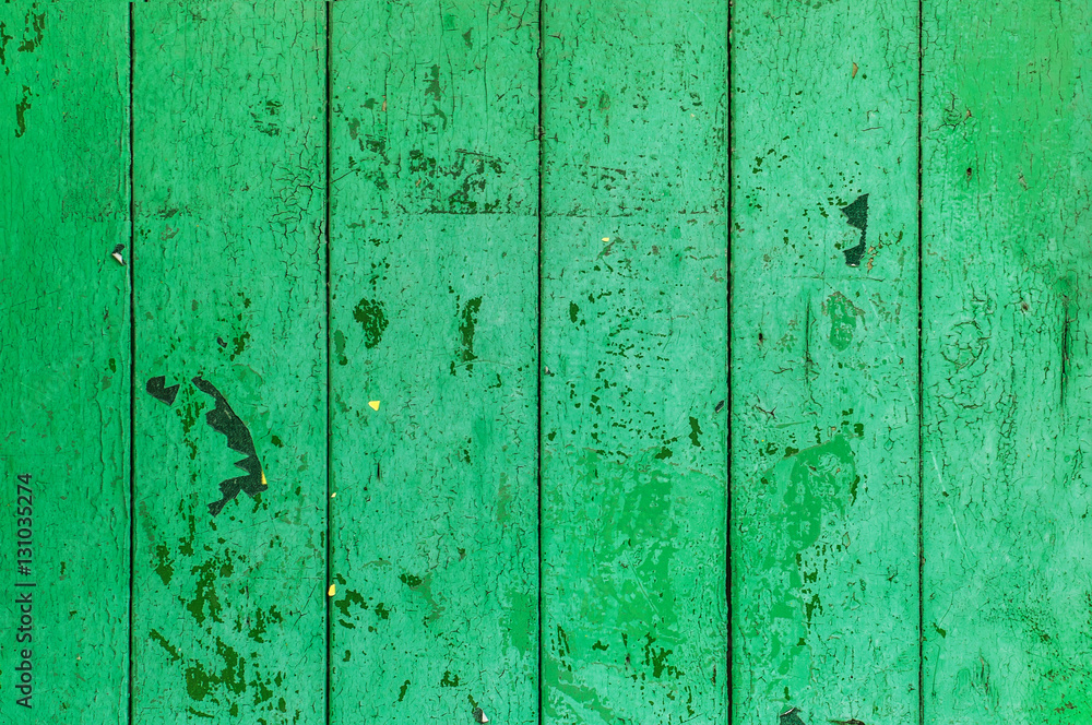 Green old boards of wood grange background texture Green old boards of wood grange background texture