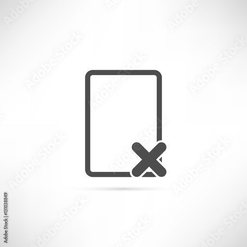 Empty Delete Icon