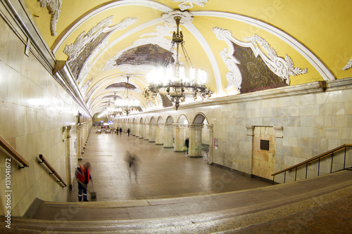 The Moscow metro