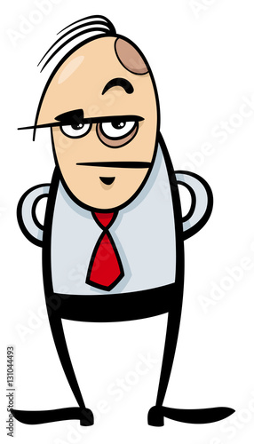 boss cartoon illustration