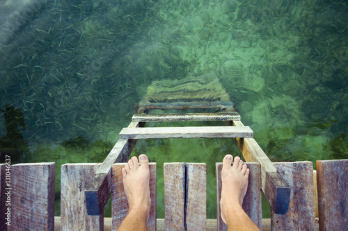 Canvas Print Jump In