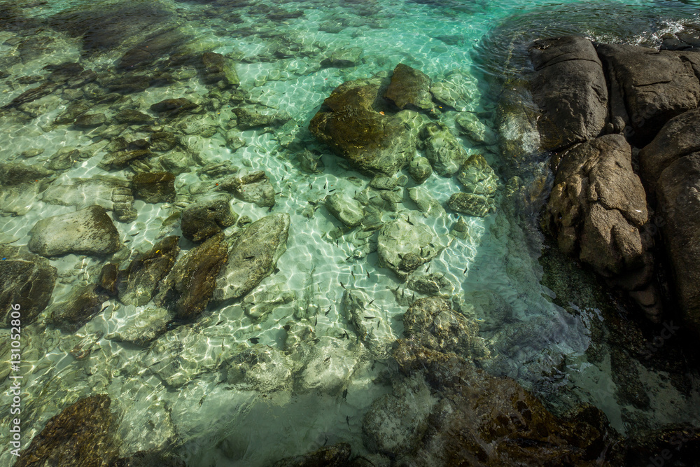 Clear water in Koh Racha Yai Island Clear water in Koh Racha Yai Island