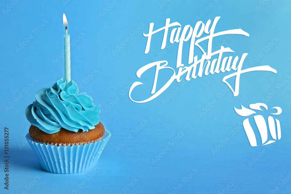 Happy Birthday Cupcake Candles