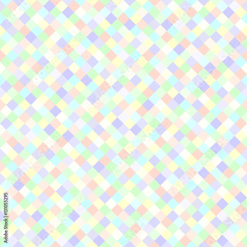 Diamond pattern. Seamless vector background
