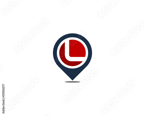 Letter L Pin Point Logo Design Template Element Free Download Letter L Pin Point Logo Design Template Element - GFXLoad