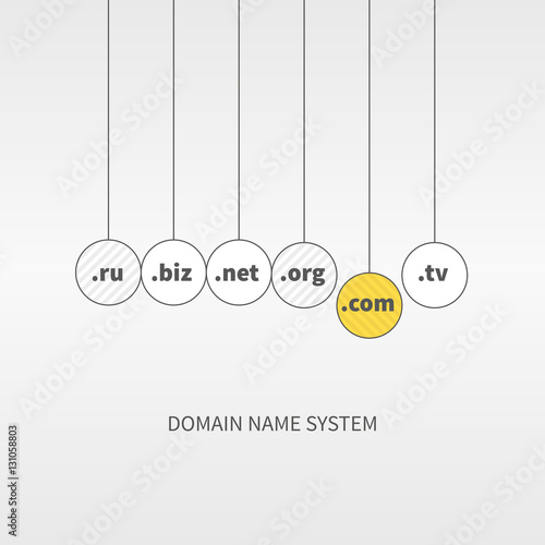 Domain name services in the balls.