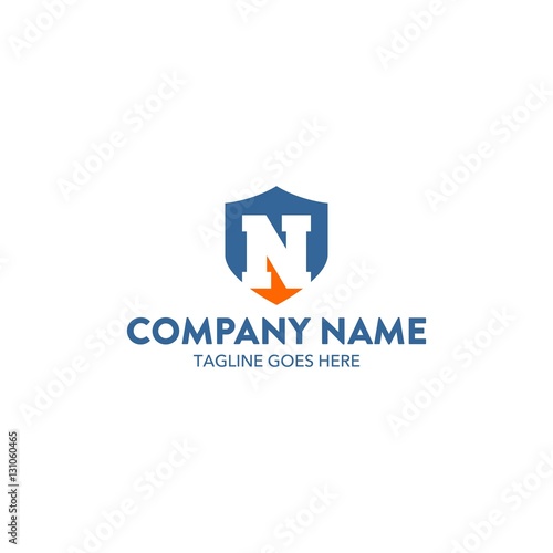 Free Download N Shield Logo - GFXLoad