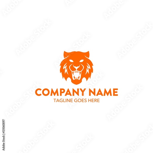 Fototapeta Naklejka Na Ścianę i Meble -  Tiger Logo