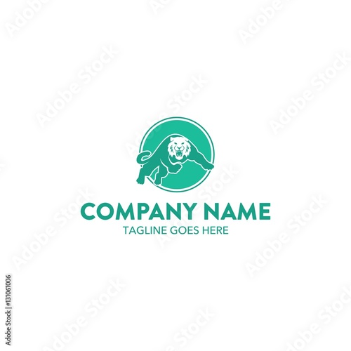 Fototapeta Naklejka Na Ścianę i Meble -  Tiger Logo