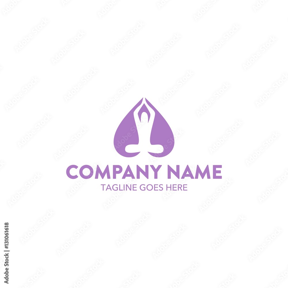 Obraz premium Yoga Logo