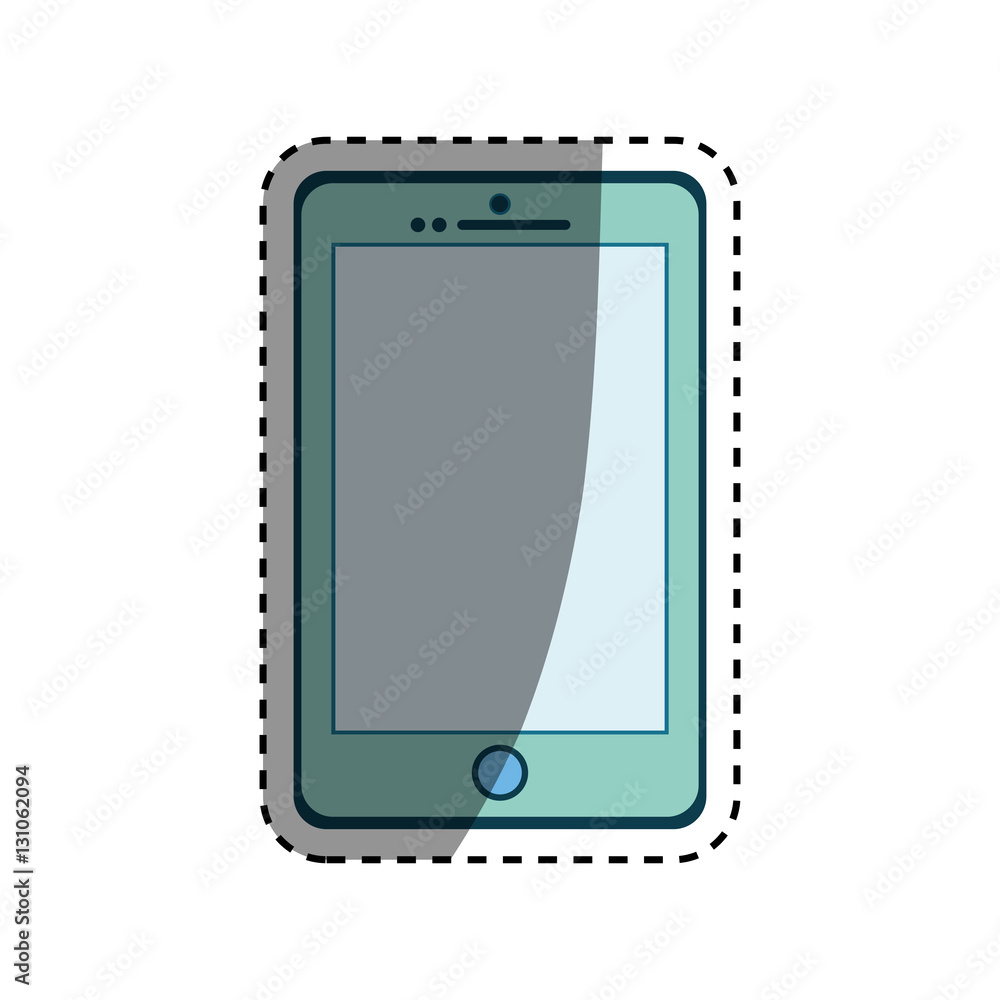 Mobile smartphone technology icon vector illustration graphic Mobile smartphone technology icon vector illustration graphic