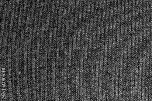 Black cotton fabric texture