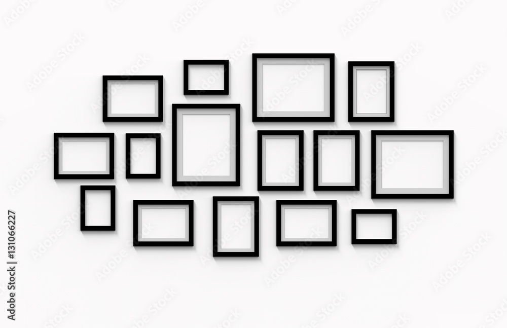 many blank black frames many blank black frames