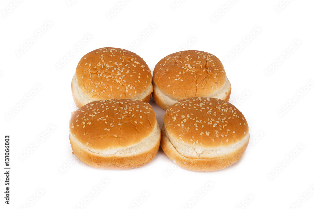 Isolated Crumpet Bread View Isolated Crumpet Bread View