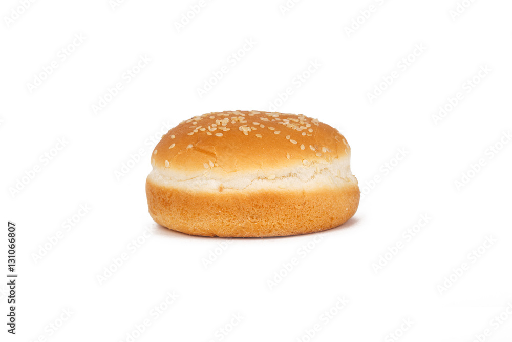 Isolated Crumpet Bread View Isolated Crumpet Bread View