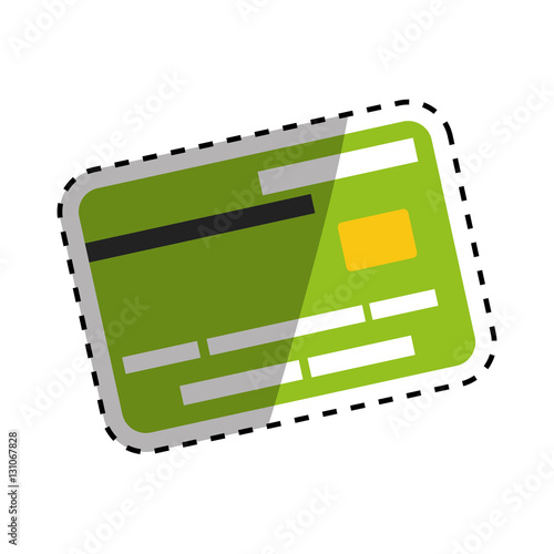Money credit card icon vector illustration graphic design