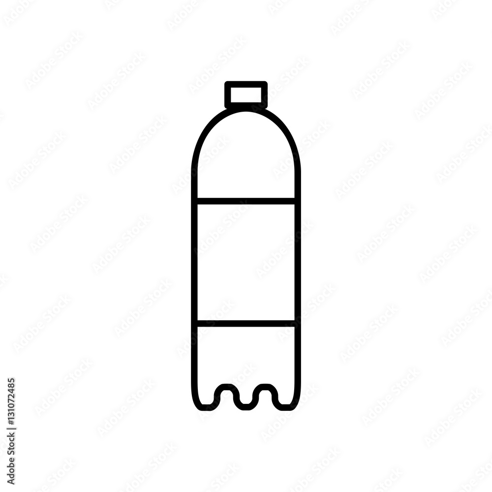 Bottle outline digital icon
