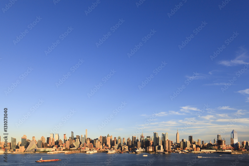 Fototapeta premium ニュージャージーからのマンハッタン