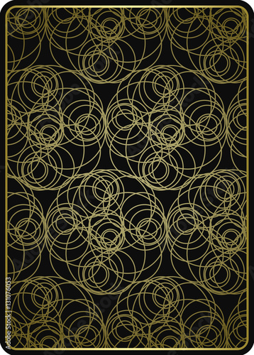 Poker card backing