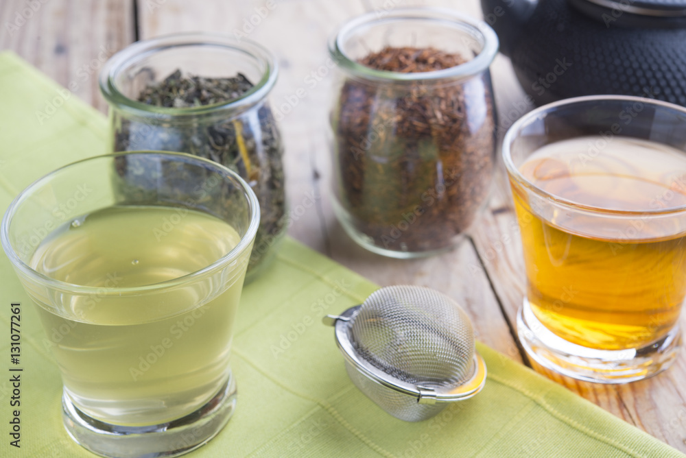 Rooibos and green tea Rooibos and green tea