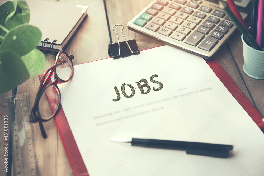 job word on notepad job word on notepad