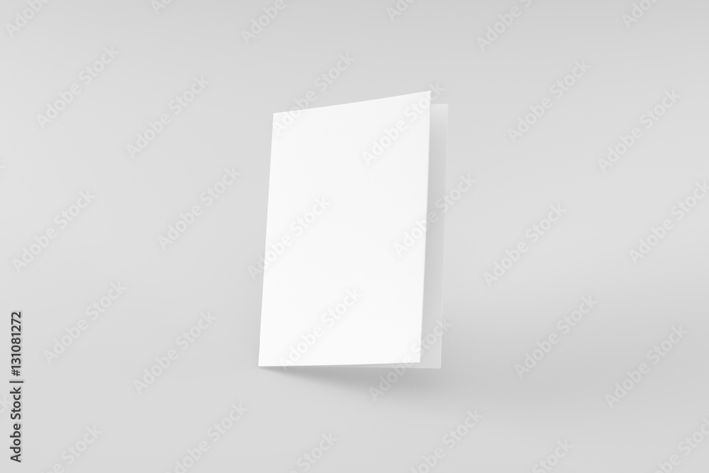A5 / A4 Bifold White Blank Paper A5 / A4 Bifold White Blank Paper