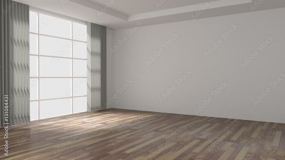 Obraz premium empty room 3D rendering