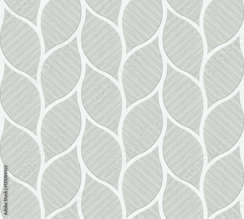 Vintage seamless wall tiles of gray leaf shape. Vintage tile patterns can be used for wallpaper, pattern fills, web page background, surface textures.