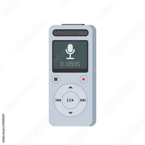 Dictaphone vector icon